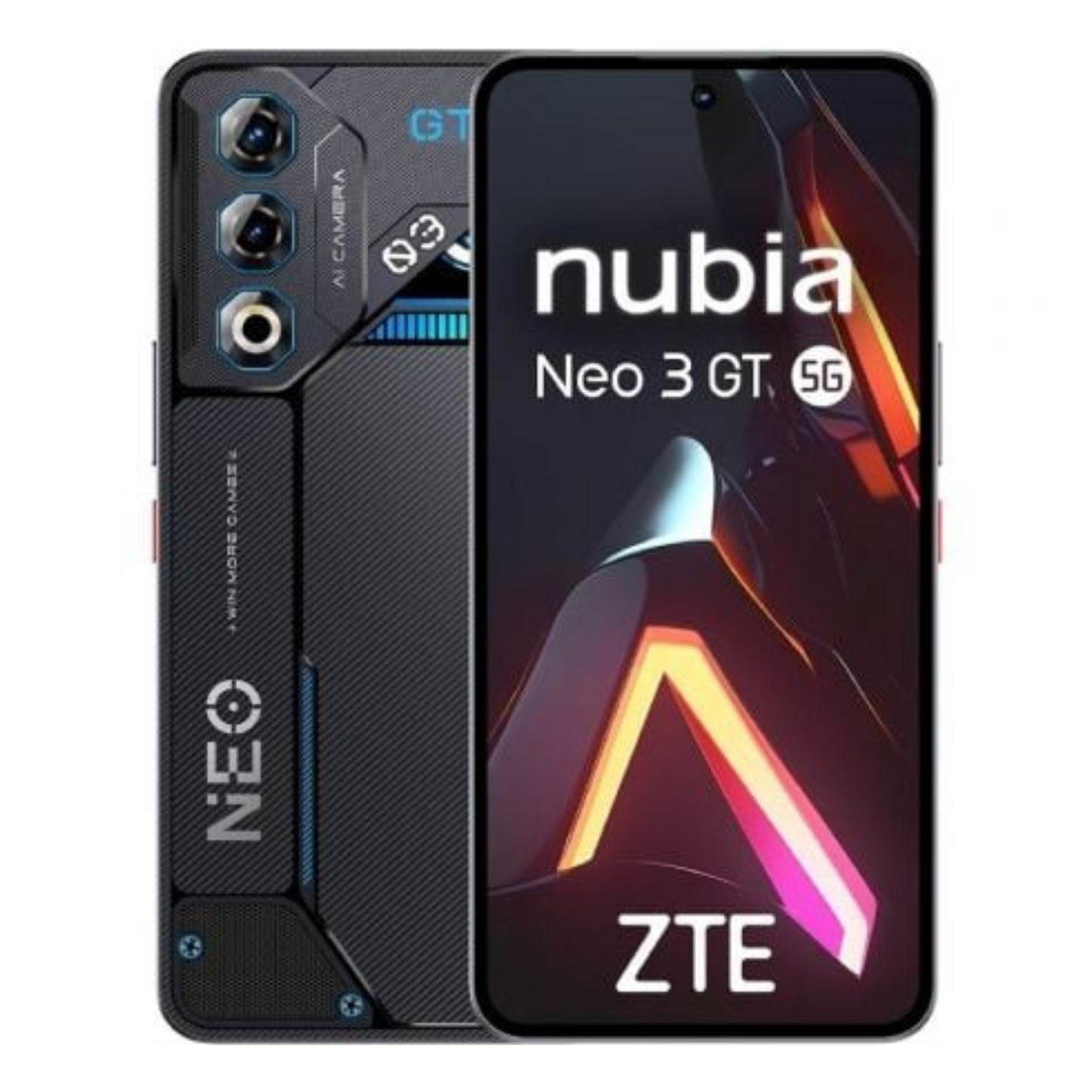 Smartphone ZTE Nubia Neo 3 GT 12GB/ 256GB/ 6.8"/ Negro