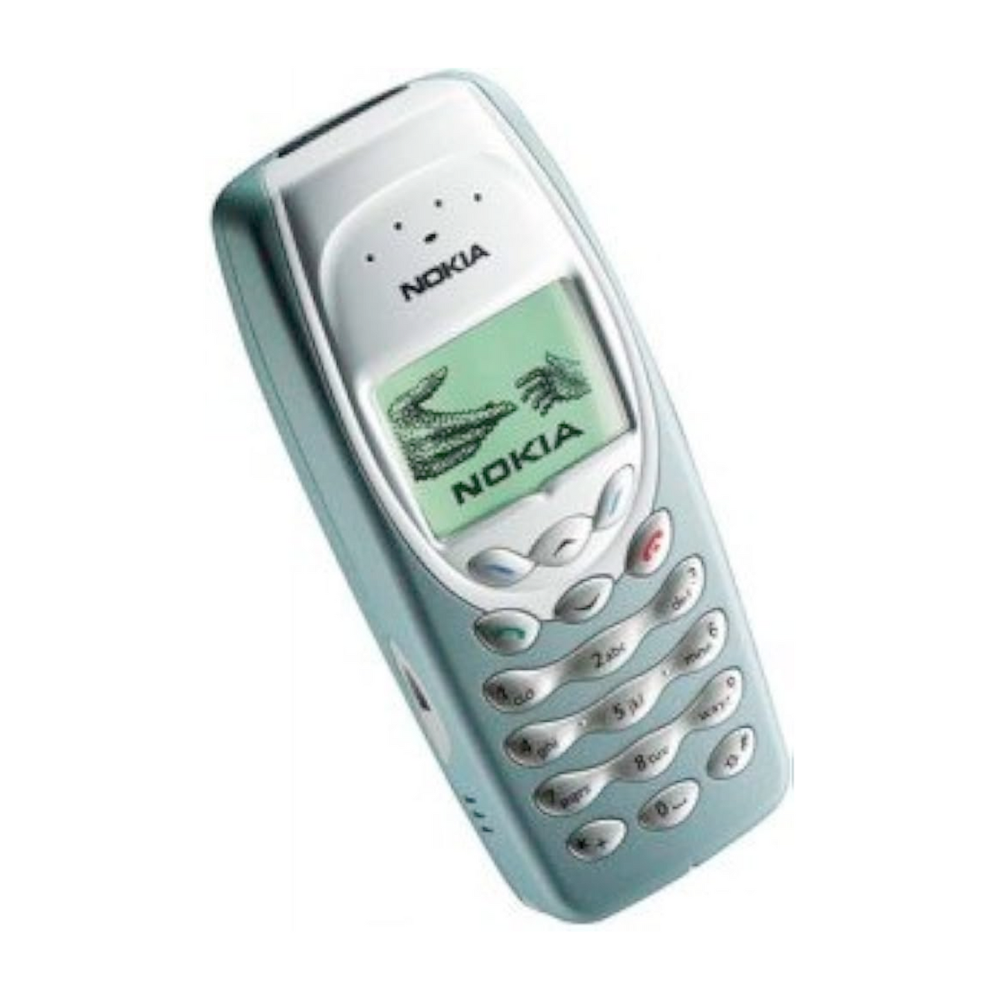 Nokia 3410 aguamarina