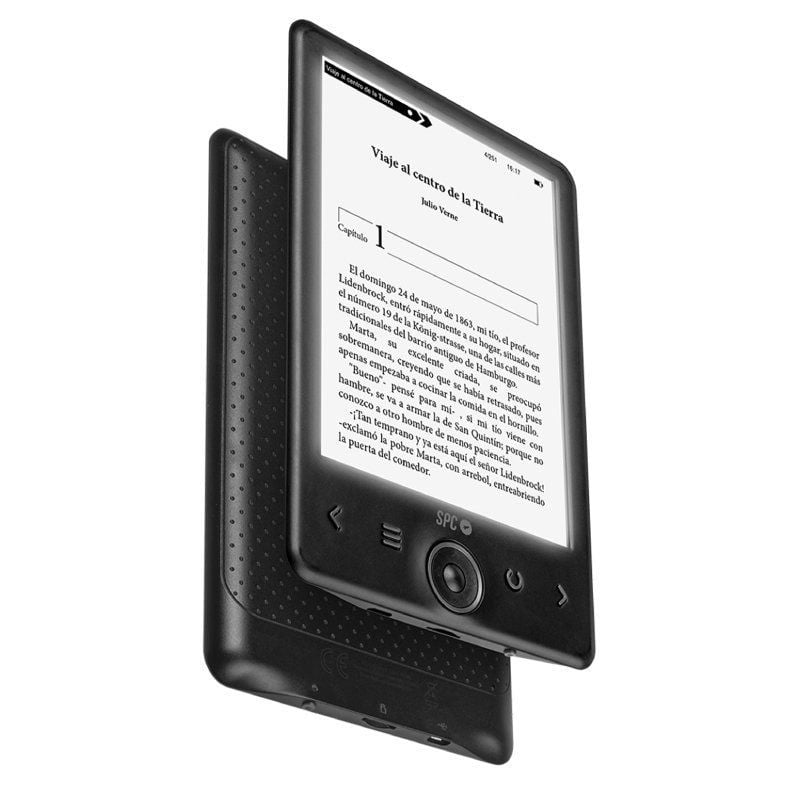 Libro Electrónico SPC Dickens Light 2 – 6″ E-Reader Negro