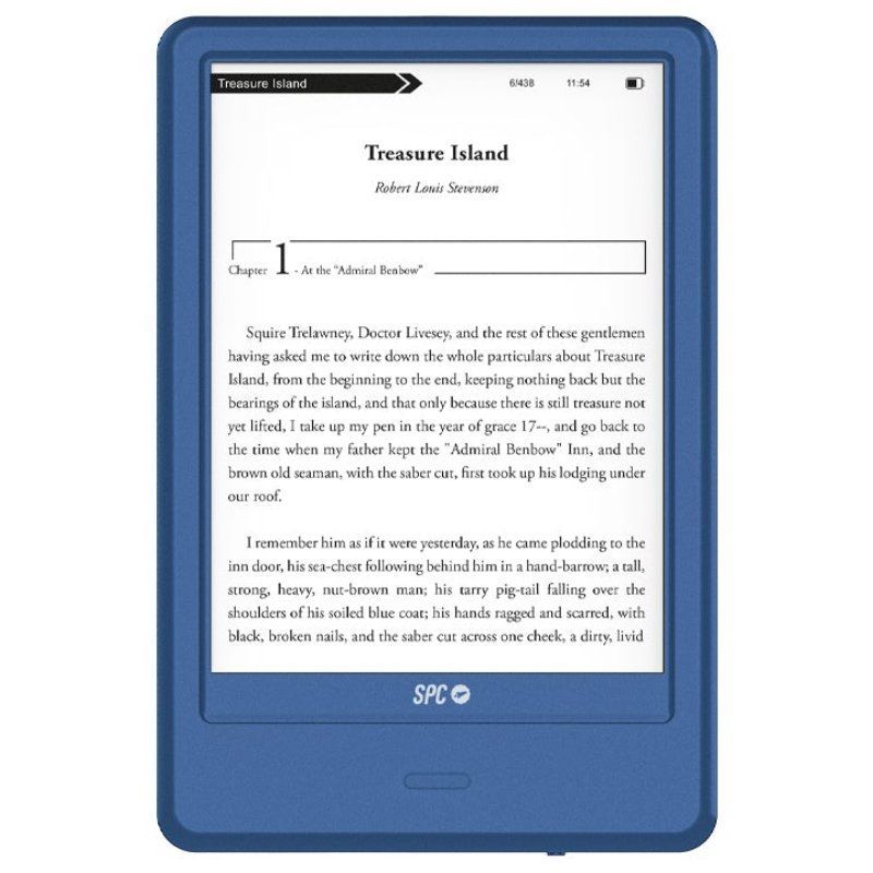 Libro Electrónico SPC Dickens Light 2 Pro – 6″ E-Reader Azul