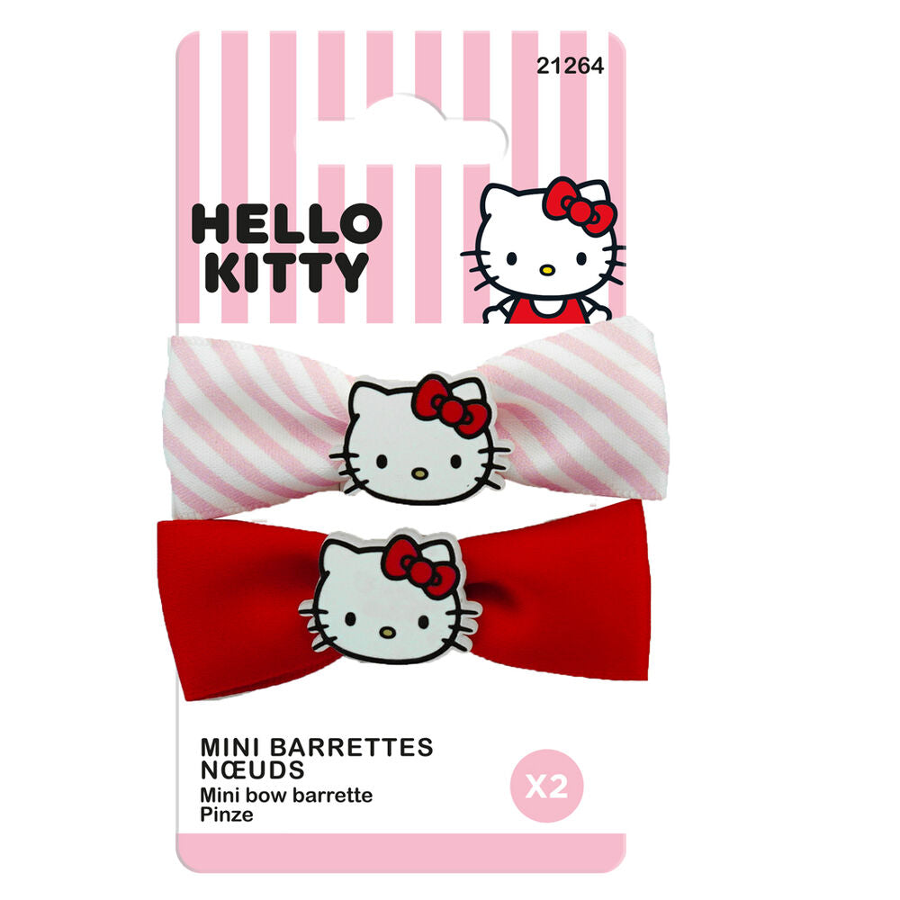 Pinzas para el pelo Hello Kitty (pack de 2)