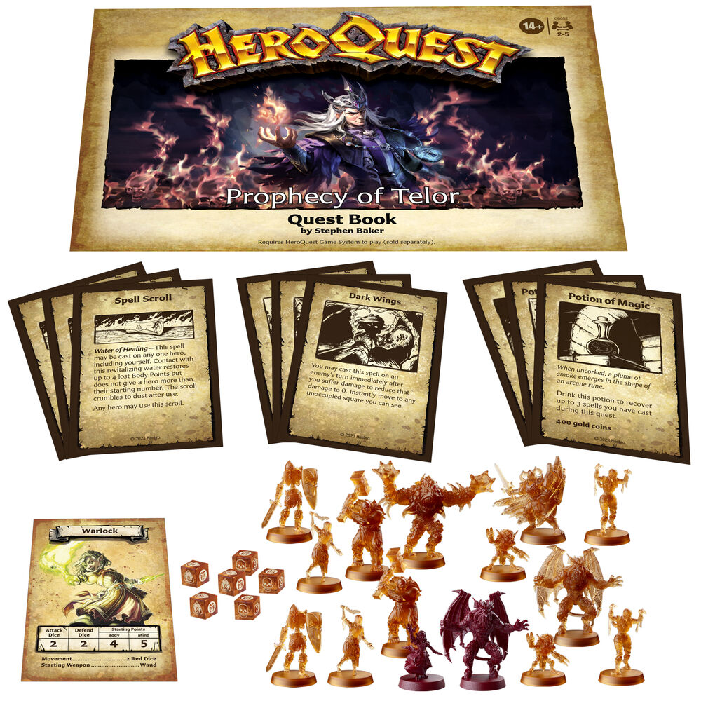 Juego de Mesa HeroQuest: Profecía de Telor (expansión)