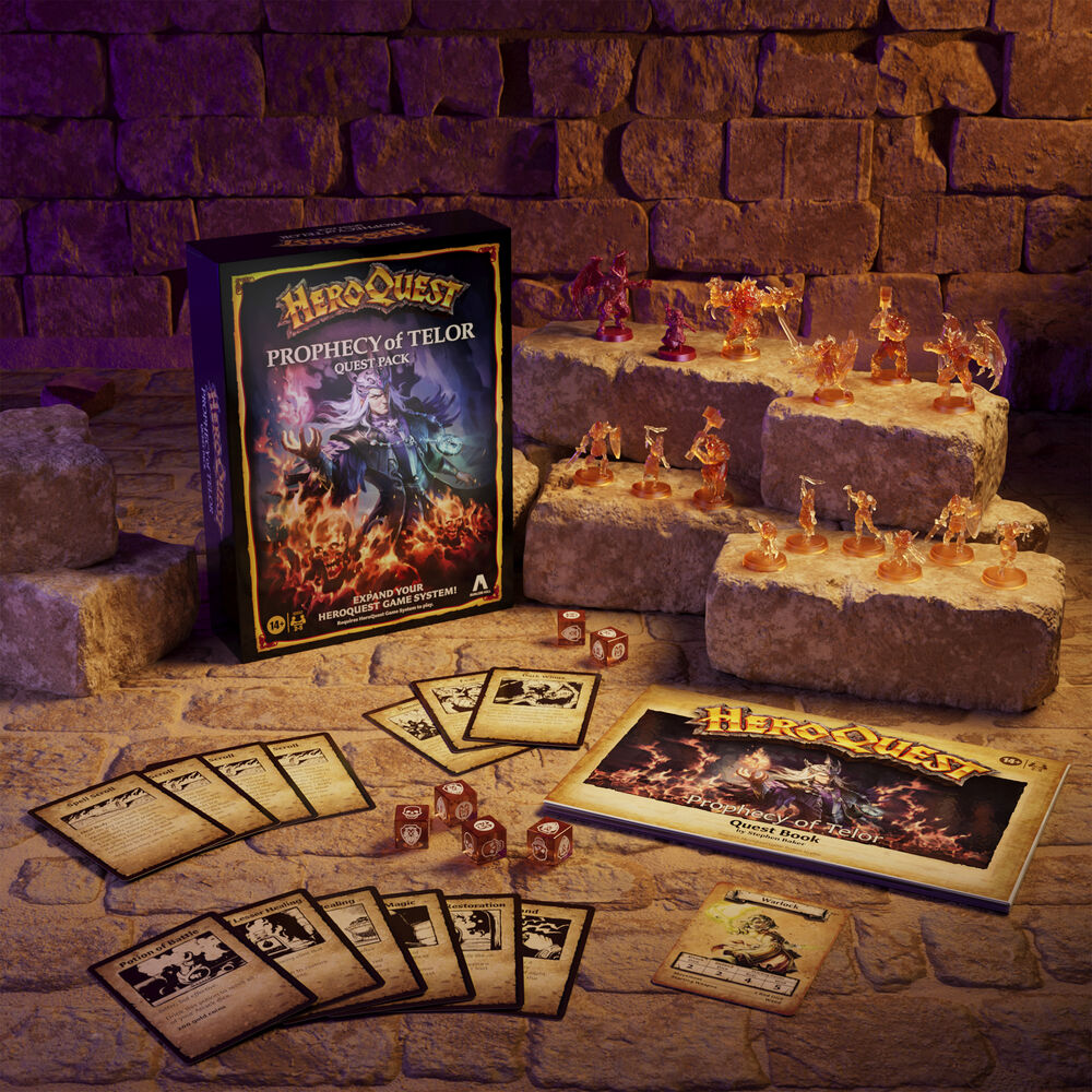Juego de Mesa HeroQuest: Profecía de Telor (expansión)
