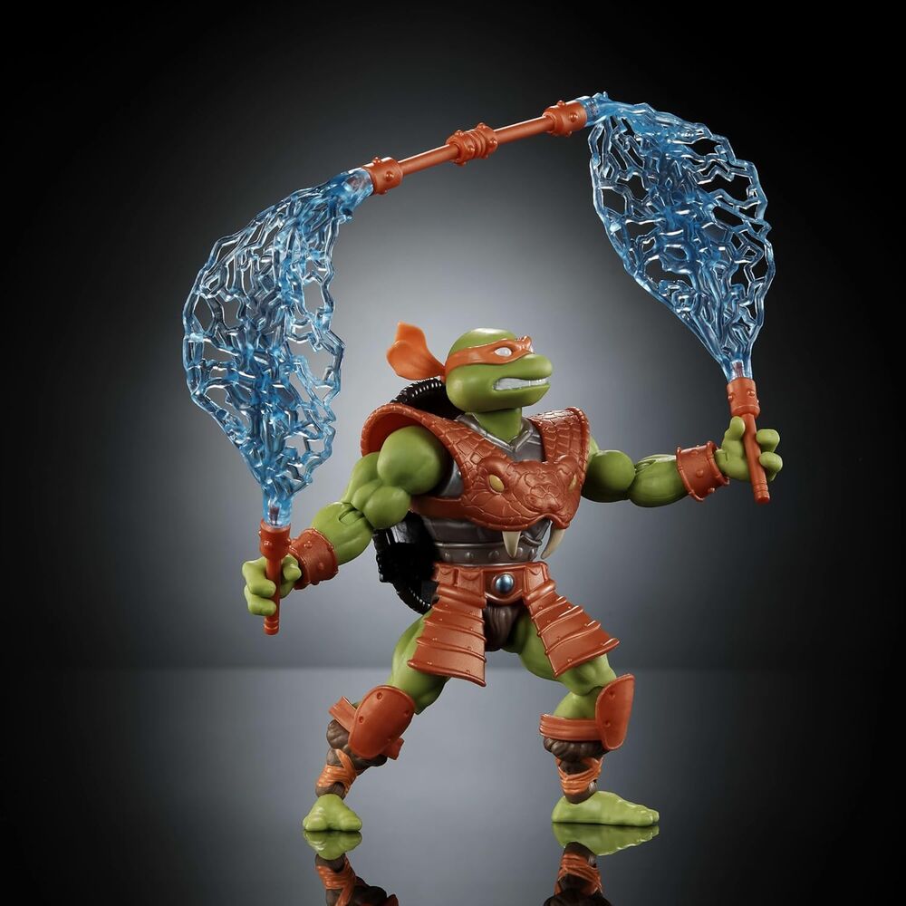 Michelangelo Figura de Acción Turtles of Grayskull Masters of the Universe 14cm