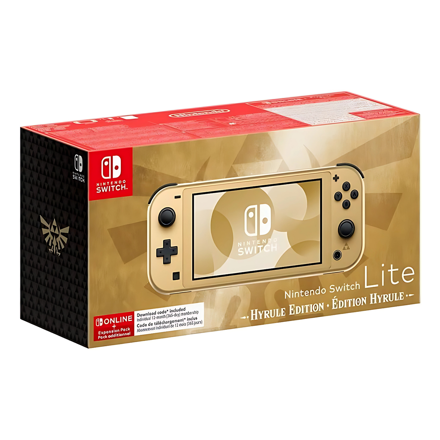 Nintendo Switch Lite Hyrule Edition Dorada | Edición especial Zelda