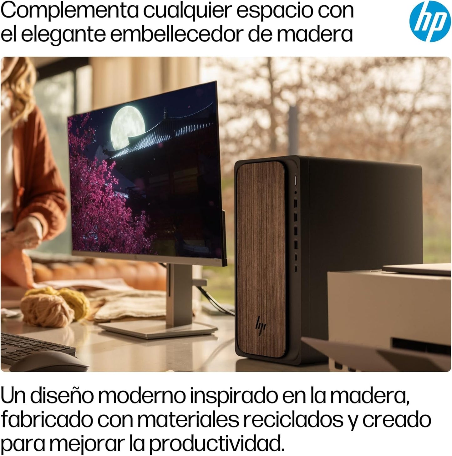PC HP OmniDesk AI - Intel Core Ultra 5 16GB RAM 1TB Windows 11