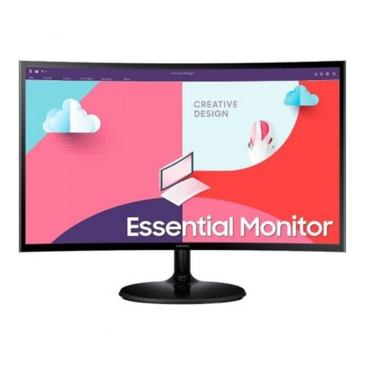 Monitor Samsung Essential Monitor S36C 27" Curvo Full HD Negro