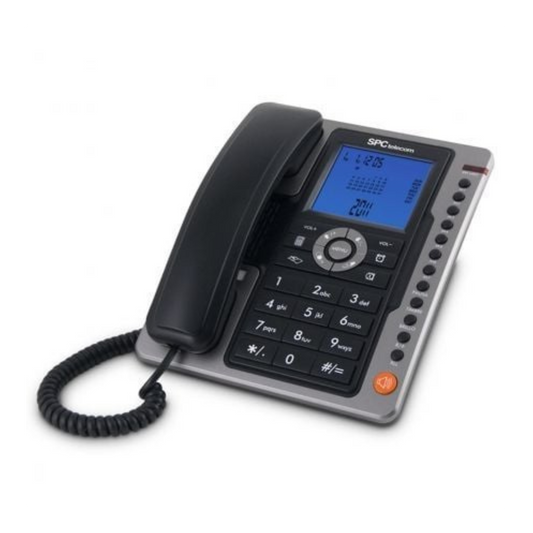 Teléfono SPC Telecom 3604 Negro