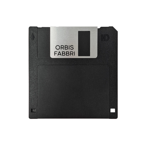 Diskette Orbis Fabbri 3,5" 1,44 MB Negro (Pack de 5)
