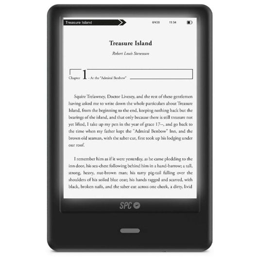 Libro Electrónico SPC Dickens Light 2 Pro – 6″ E-Reader Negro