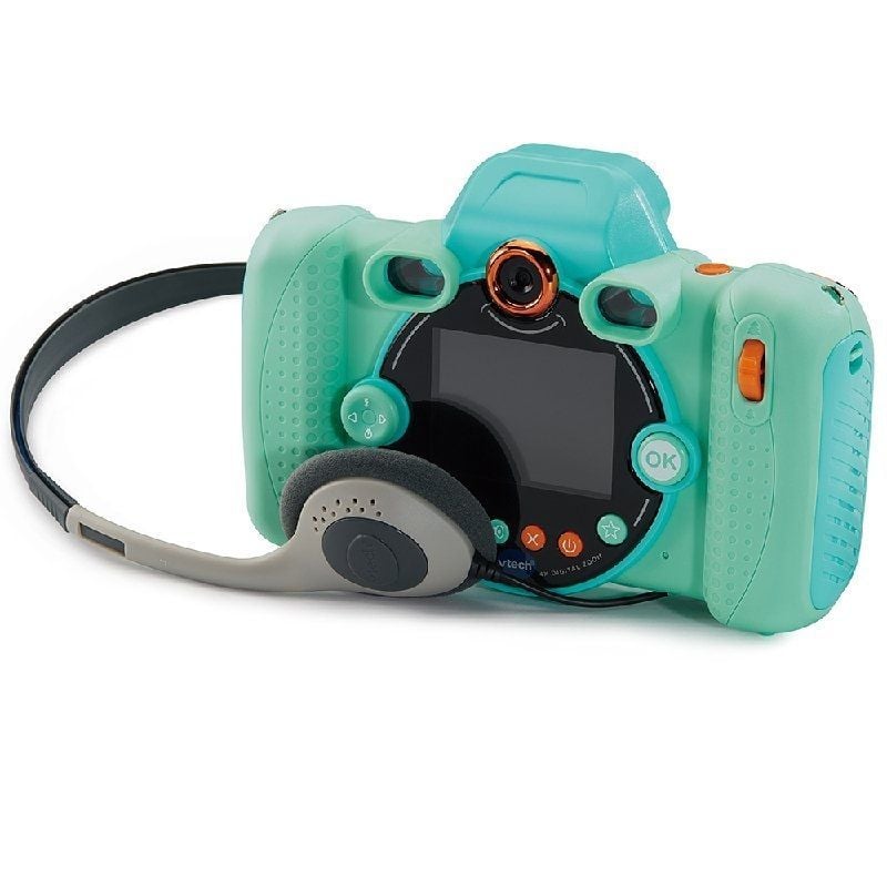 Cámara Digital Infantil VTech 8MP Zoom Óptico 4x Aguamarina