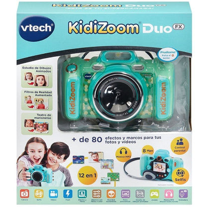 Cámara Digital Infantil VTech 8MP Zoom Óptico 4x Aguamarina