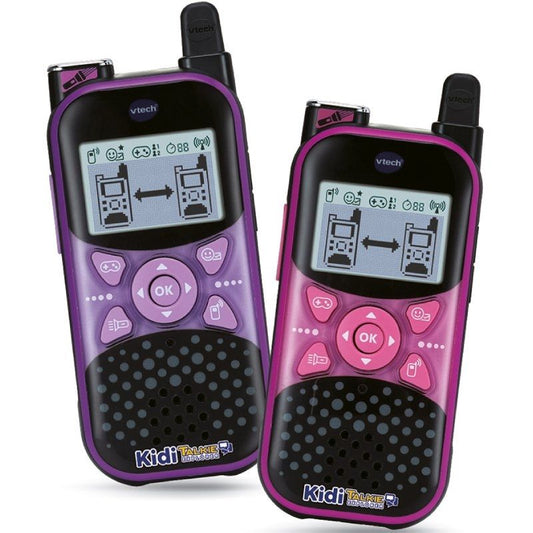Walkie Talkie VTech KidiTalkie Explorer Rosa y Púrpura