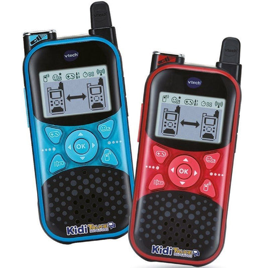 Walkie Talkie VTech KidiTalkie Explorer Rojo y Azul