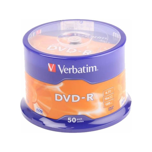 DVD-R Verbatim Advanced AZO 16X Tarrina (pack 50)