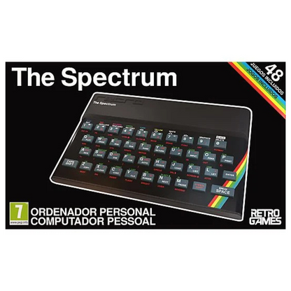 The Spectrum - Ordenador retro ZX Spectrum con 48 juegos incluidos